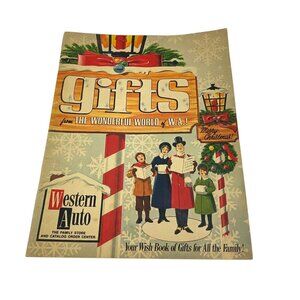Vintage Rare 1971 Western Auto Holiday Christmas Gift Catalog